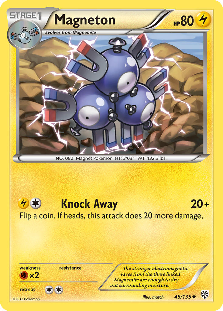 Magneton (45/135) [Black & White: Plasma Storm] | North Game Den