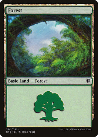 Forest (350) [Commander 2016] | North Game Den