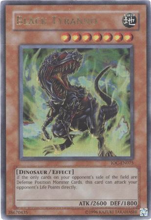 Black Tyranno [IOC-EN075] Ultra Rare | North Game Den