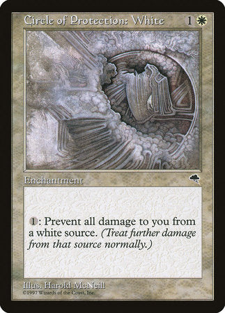 Circle of Protection: White [Tempest] | North Game Den