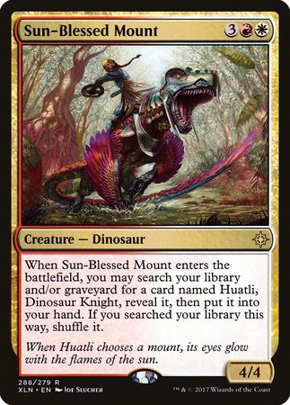 Sun-Blessed Mount [Ixalan] | North Game Den