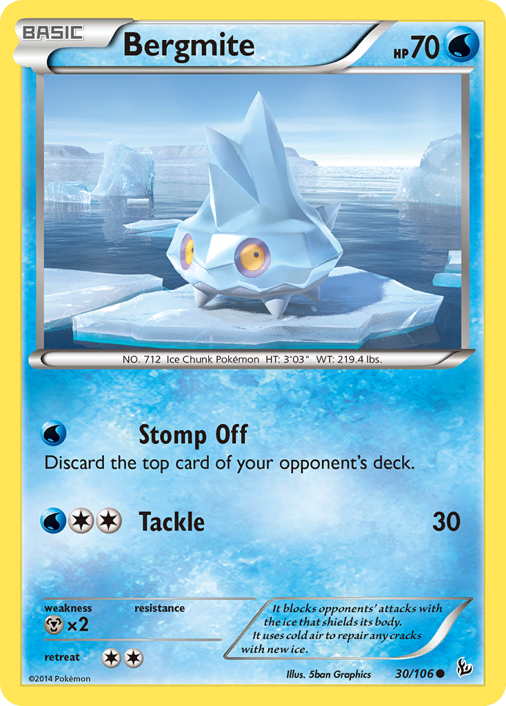 Bergmite (30/106) [XY: Flashfire] | North Game Den