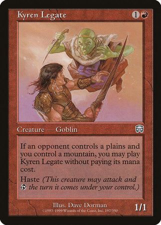 Kyren Legate [Mercadian Masques] | North Game Den