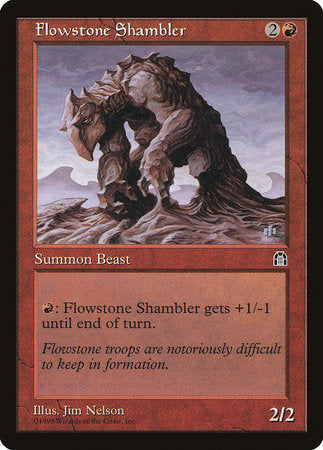 Flowstone Shambler [Stronghold] | North Game Den