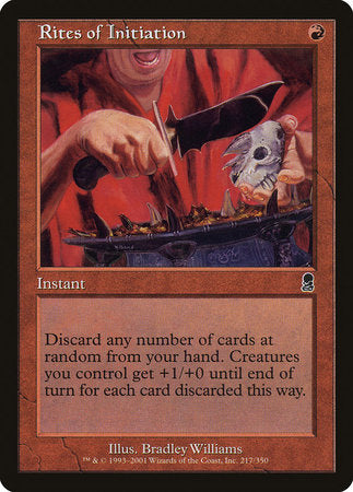 Rites of Initiation [Odyssey] | North Game Den