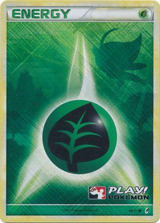 Grass Energy (88/95) (Play Pokemon Promo) [HeartGold & SoulSilver: Call of Legends] | North Game Den