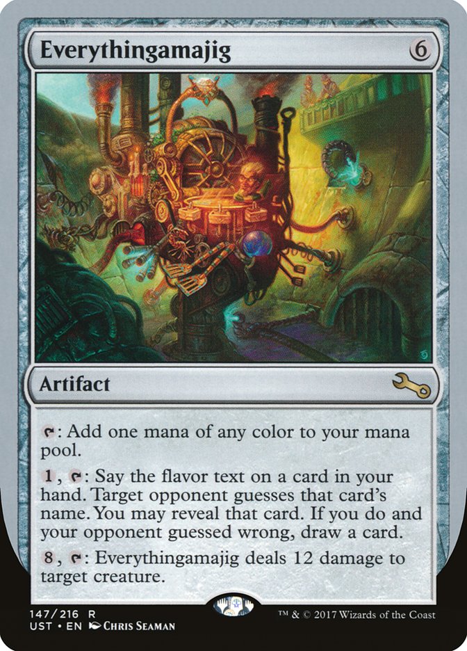 Everythingamajig ("Add one Mana") [Unstable] | North Game Den