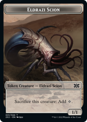 Faerie Rogue // Eldrazi Scion Double-sided Token [Double Masters 2022 Tokens] | North Game Den