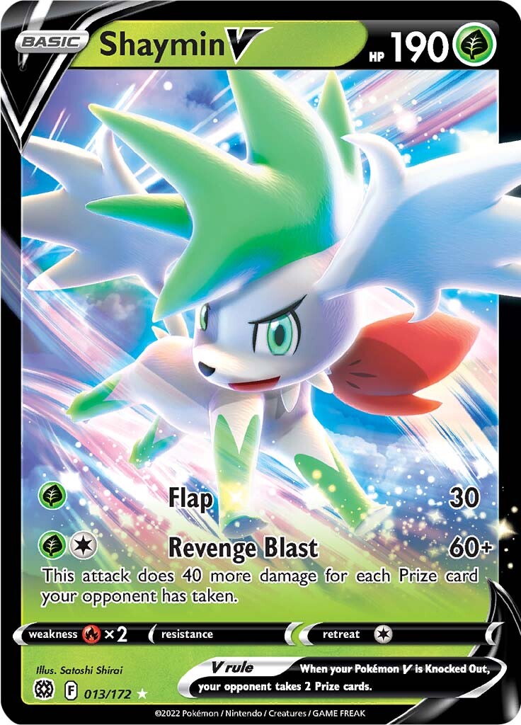 Shaymin V (013/172) [Sword & Shield: Brilliant Stars] | North Game Den