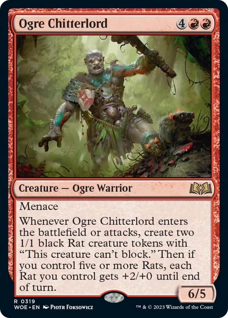 Ogre Chitterlord [Wilds of Eldraine] | North Game Den