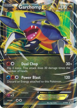 Garchomp EX (XY09) (Jumbo Card) [XY: Black Star Promos] | North Game Den