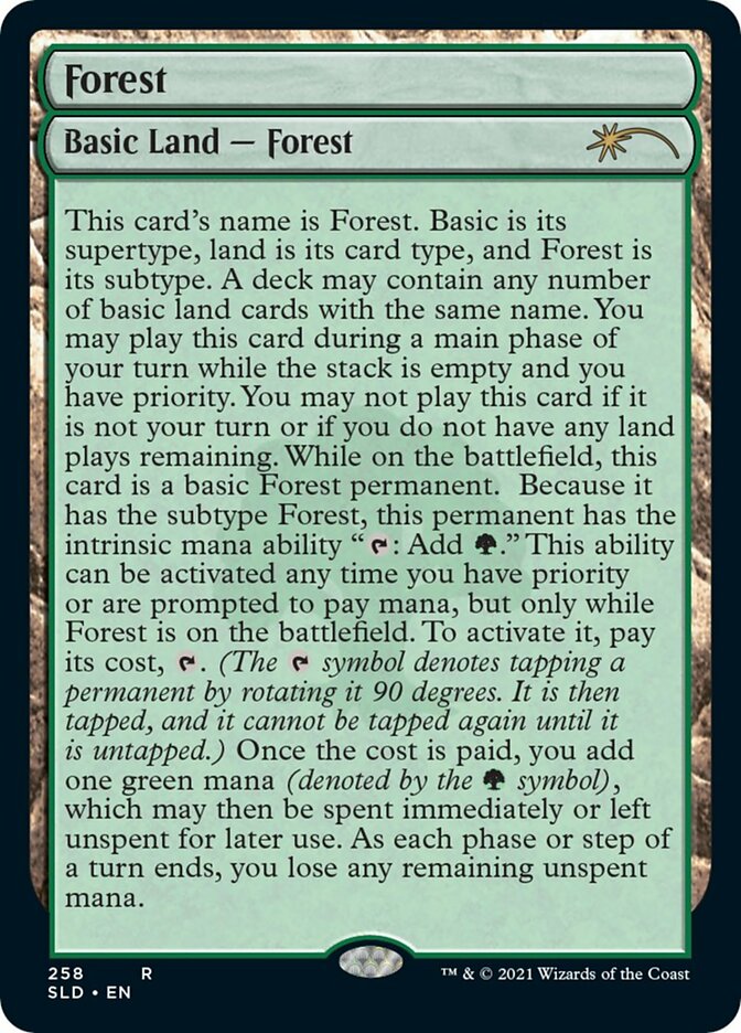 Forest (258) [Secret Lair Drop Series] | North Game Den