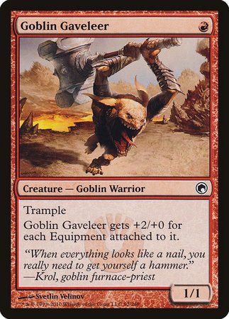 Goblin Gaveleer [Scars of Mirrodin] | North Game Den
