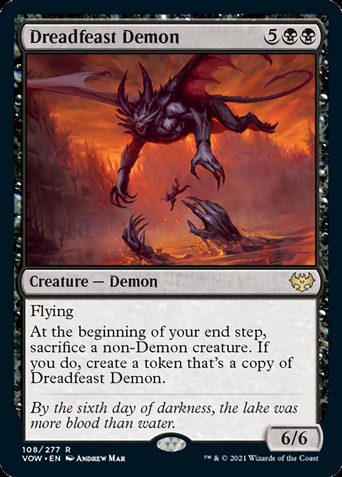 Dreadfeast Demon [Innistrad: Crimson Vow] | North Game Den