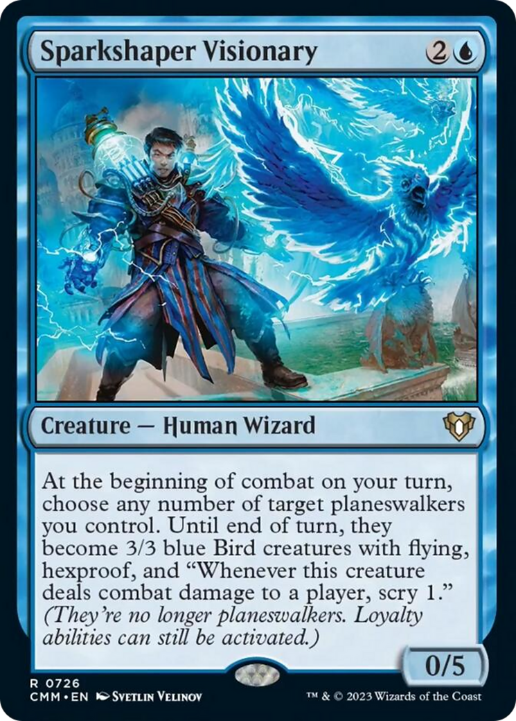 Sparkshaper Visionary [Commander Masters] | North Game Den