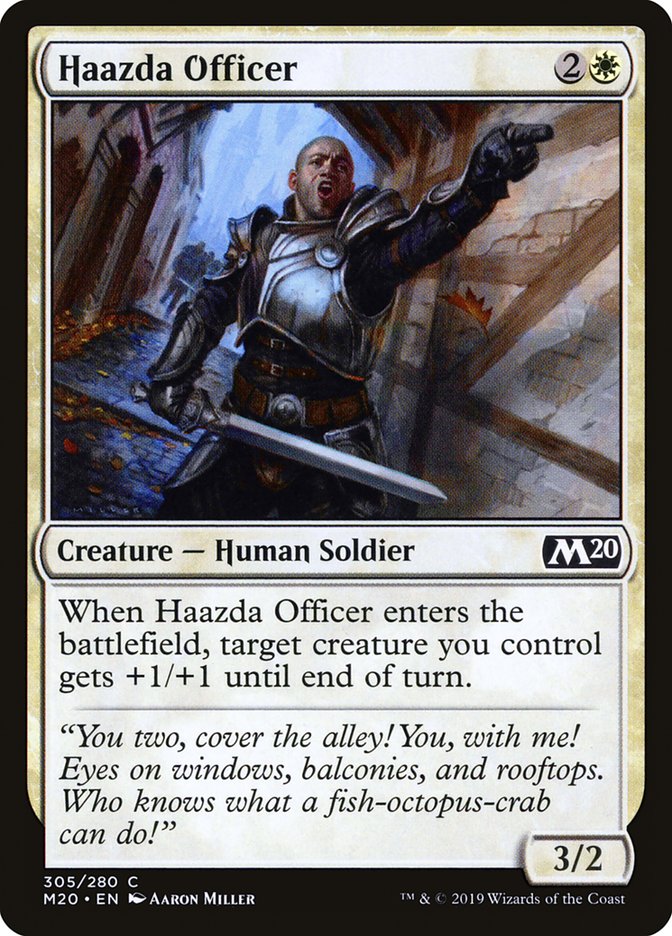 Haazda Officer [Core Set 2020] | North Game Den