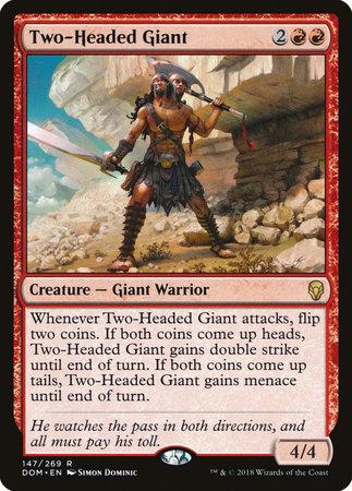 Two-Headed Giant [Dominaria] | North Game Den