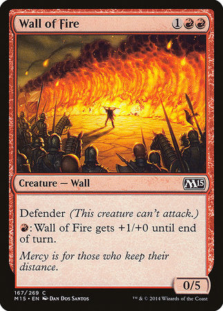 Wall of Fire [Magic 2015] | North Game Den