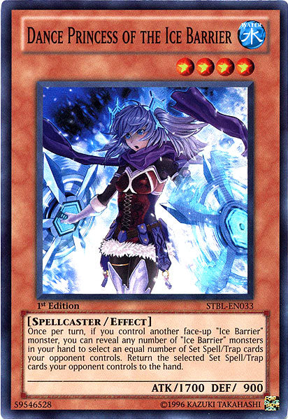 Dance Princess of the Ice Barrier [STBL-EN033] Super Rare | North Game Den