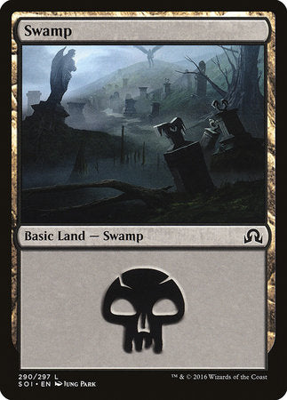 Swamp (290) [Shadows over Innistrad] | North Game Den