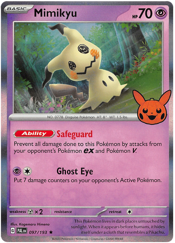 Mimikyu (097/193) [Trick or Trade 2023] | North Game Den