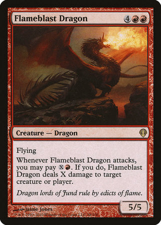 Flameblast Dragon [Archenemy] | North Game Den