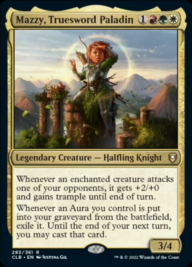 Mazzy, Truesword Paladin [Commander Legends: Battle for Baldur's Gate] | North Game Den