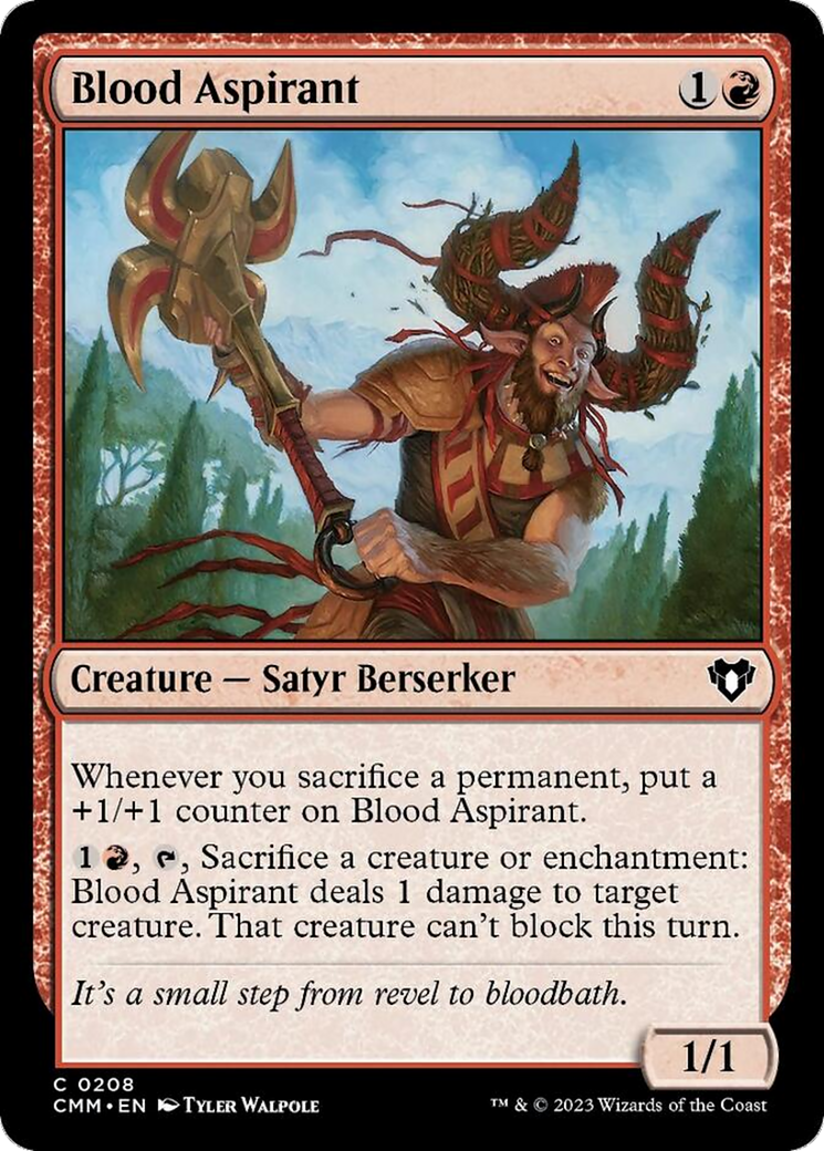 Blood Aspirant [Commander Masters] | North Game Den