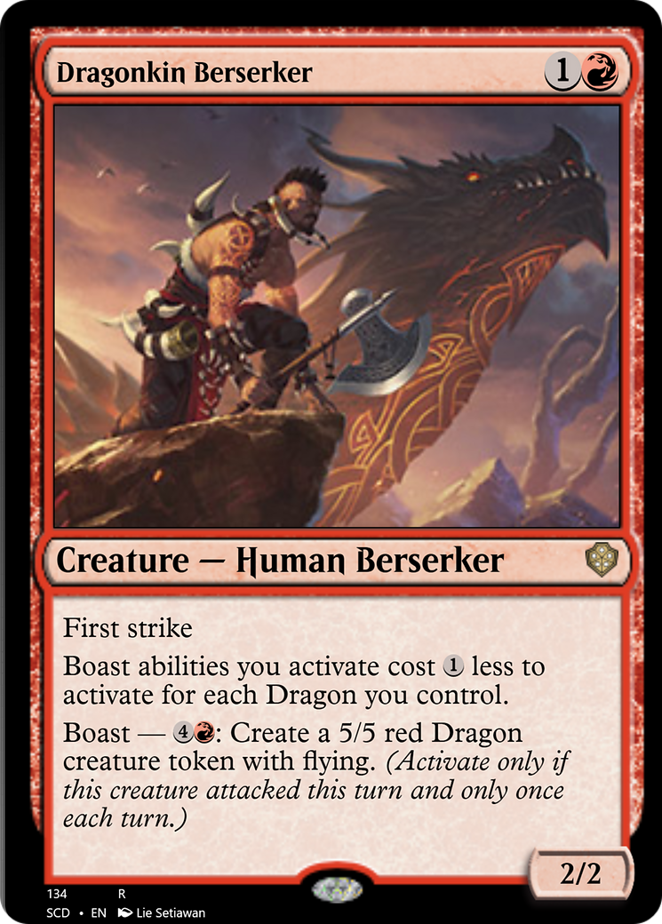 Dragonkin Berserker [Starter Commander Decks] | North Game Den