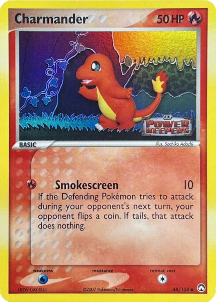 Charmander (48/108) (Stamped) [EX: Power Keepers] | North Game Den