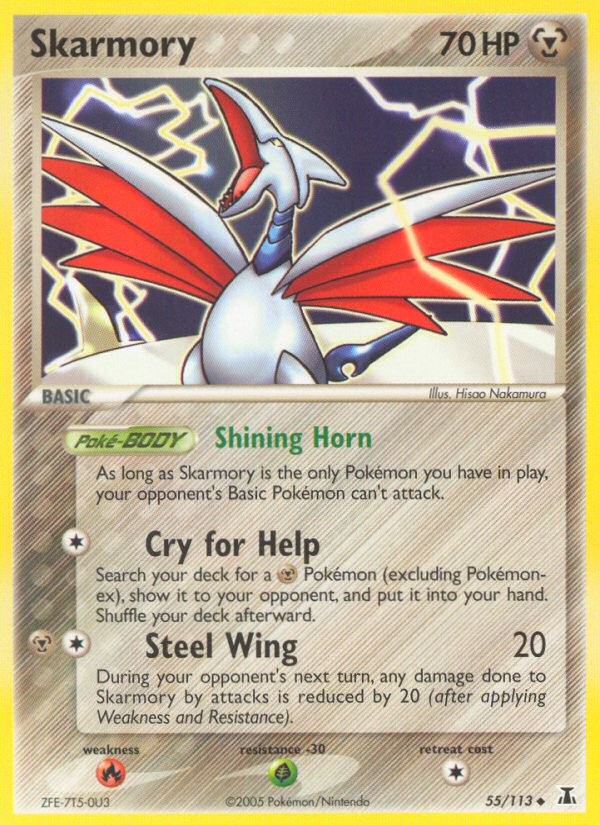 Skarmory (55/113) [EX: Delta Species] | North Game Den