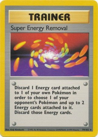 Super Energy Removal (79/102) [Base Set Unlimited] | North Game Den