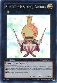 Number 63: Shamoji Soldier [NUMH-EN031] Super Rare | North Game Den