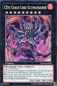 CXyz Coach Lord Ultimatrainer [NUMH-EN038] Secret Rare | North Game Den