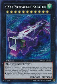 CXyz Skypalace Babylon [NUMH-EN046] Secret Rare | North Game Den