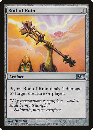 Rod of Ruin [Magic 2010] | North Game Den