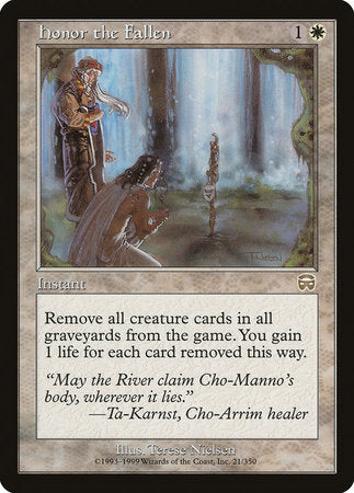 Honor the Fallen [Mercadian Masques] | North Game Den