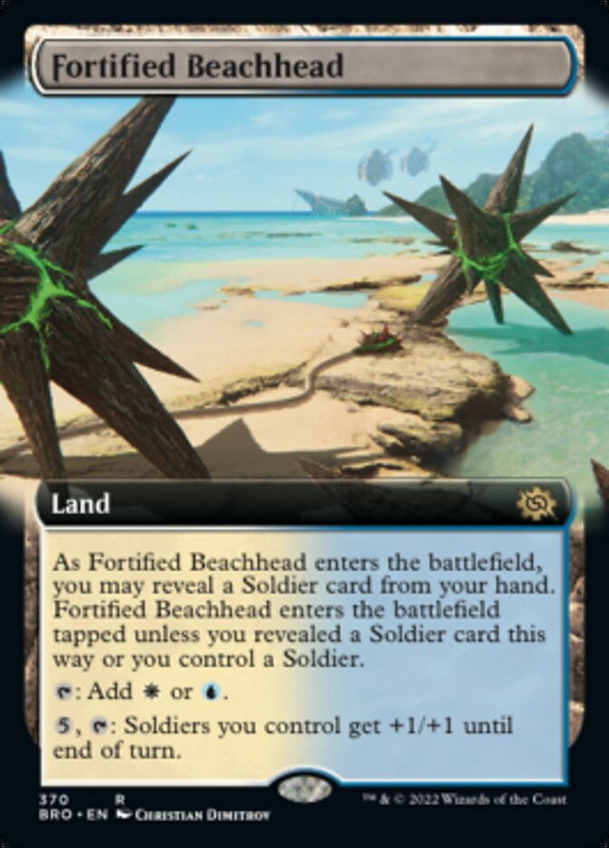 Fortified Beachhead (Extended Art) [The Brothers' War] | North Game Den