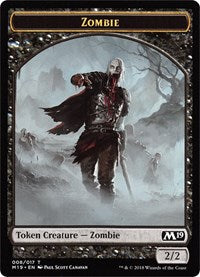 Zombie // Thopter Double-sided Token (Game Night) [Core Set 2019 Tokens] | North Game Den