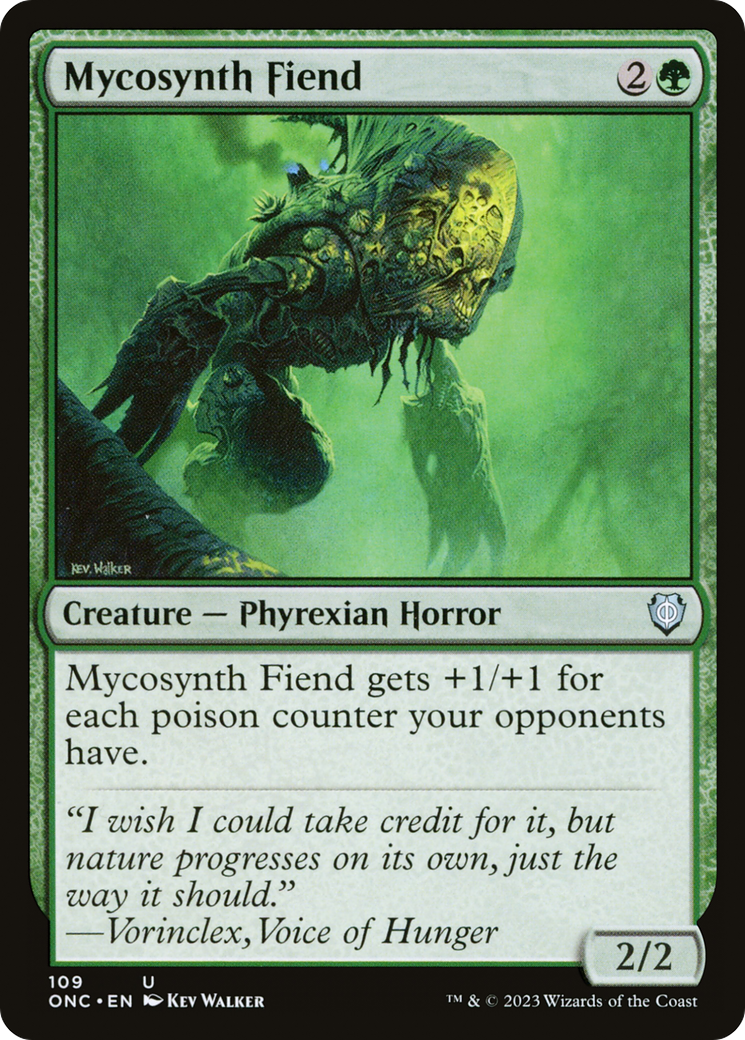 Mycosynth Fiend [Phyrexia: All Will Be One Commander] | North Game Den
