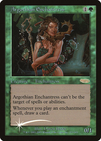 Argothian Enchantress [Judge Gift Cards 2003] | North Game Den