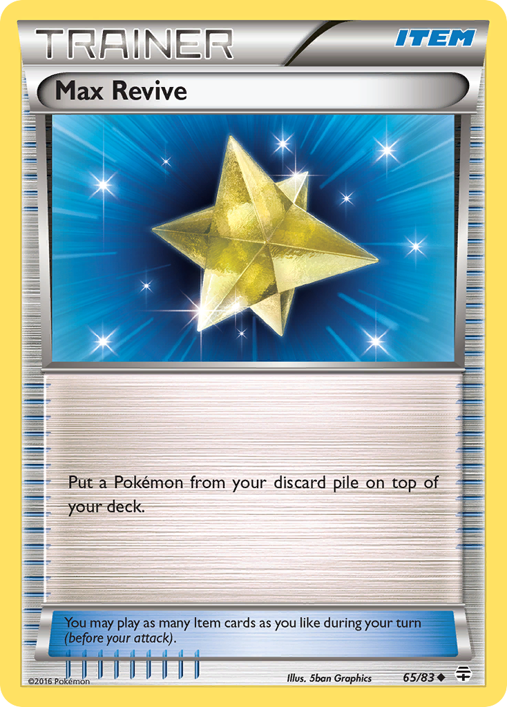 Max Revive (65/83) [XY: Generations] | North Game Den