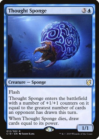 Thought Sponge [Commander 2019] | North Game Den