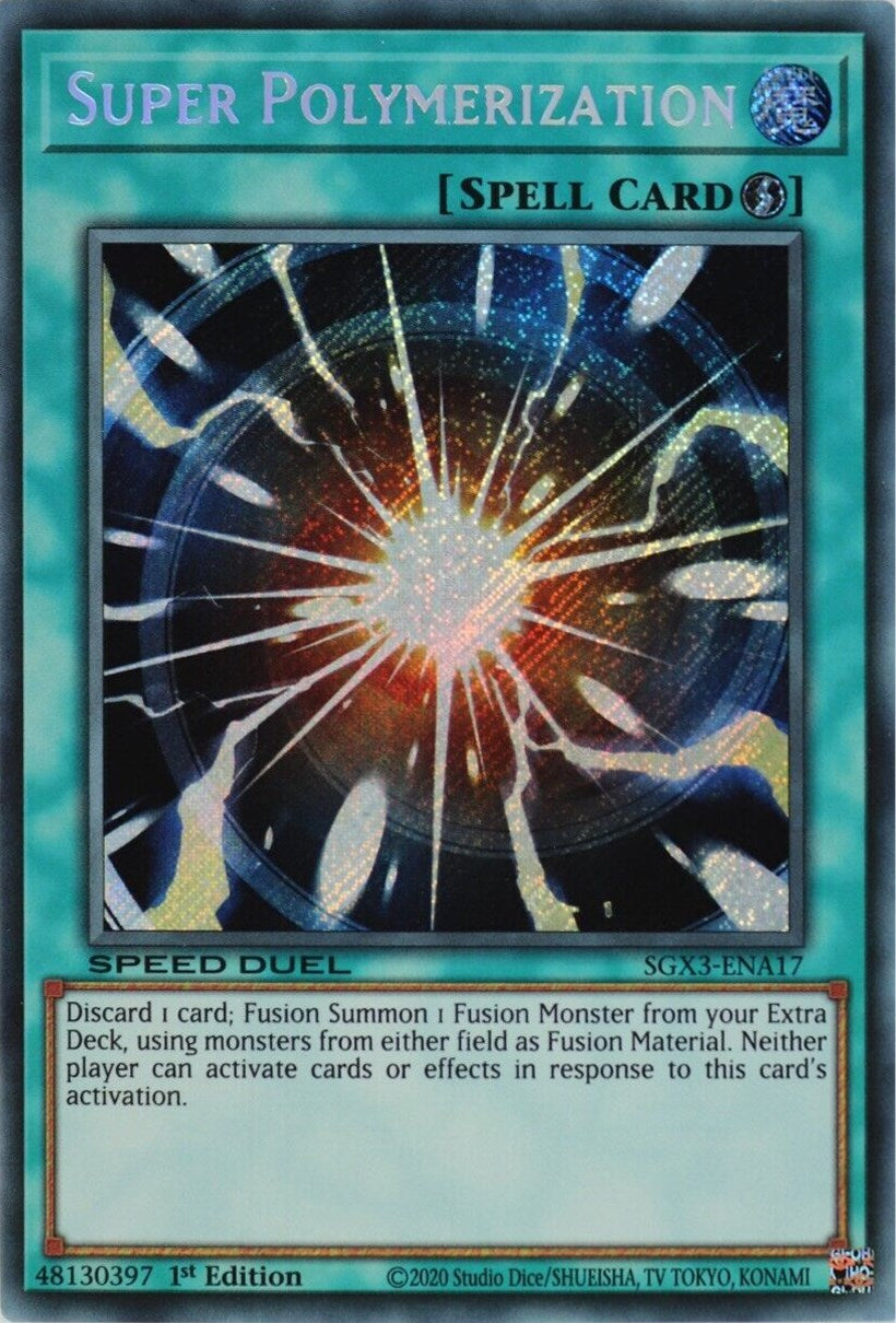 Super Polymerization [SGX3-ENA17] Secret Rare | North Game Den