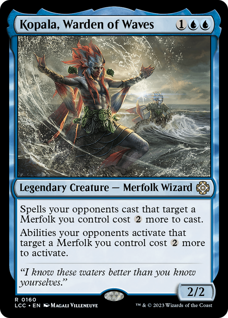 Kopala, Warden of Waves [The Lost Caverns of Ixalan Commander] | North Game Den