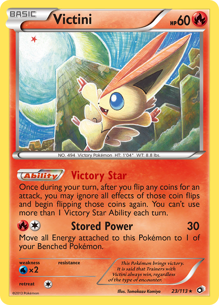 Victini (23/113) [Black & White: Legendary Treasures] | North Game Den