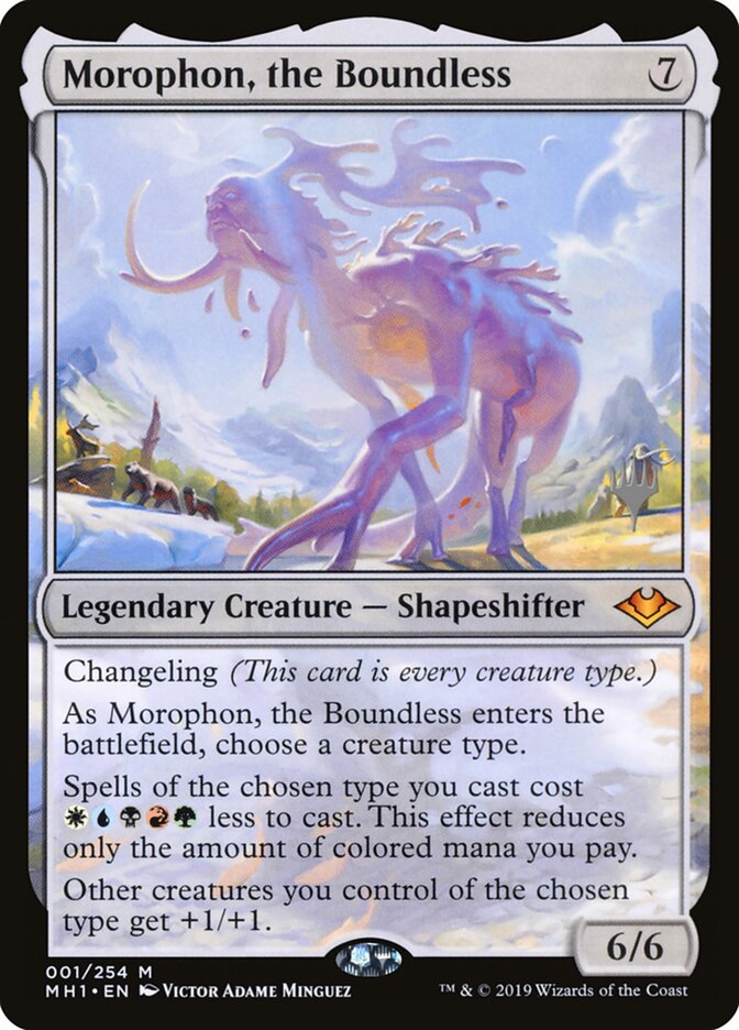 Morophon, the Boundless (Promo Pack) [Modern Horizons Promos] | North Game Den