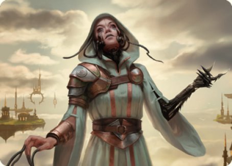Phyrexian Missionary Art Card [Dominaria United Art Series] | North Game Den