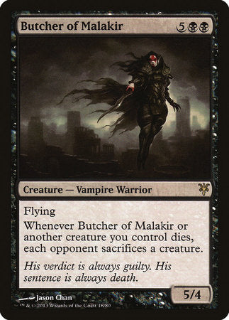 Butcher of Malakir [Duel Decks: Sorin vs. Tibalt] | North Game Den