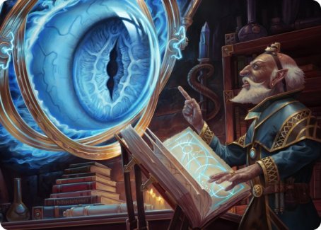 Contact Other Plane Art Card [Dungeons & Dragons: Adventures in the Forgotten Realms Art Series] | North Game Den